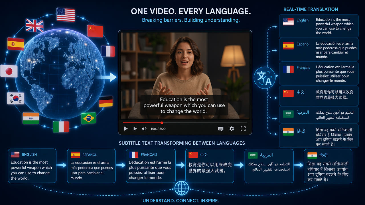 Remove Subtitles for Video Translation Workflow