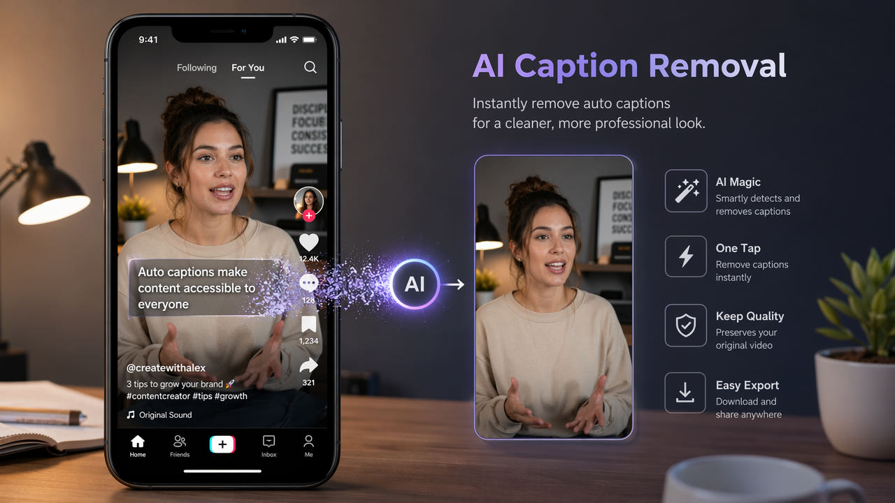 Remove Subtitles from TikTok Videos for Cross-Platform Use