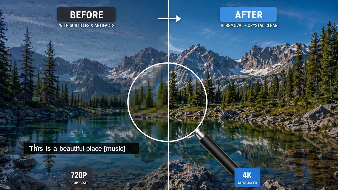 Remove Subtitles Without Losing Video Quality