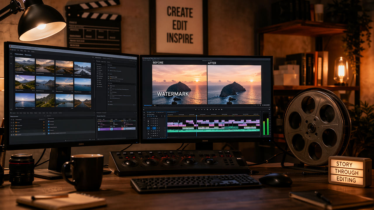 Remove Watermark from Stock Footage — Editor's Guide